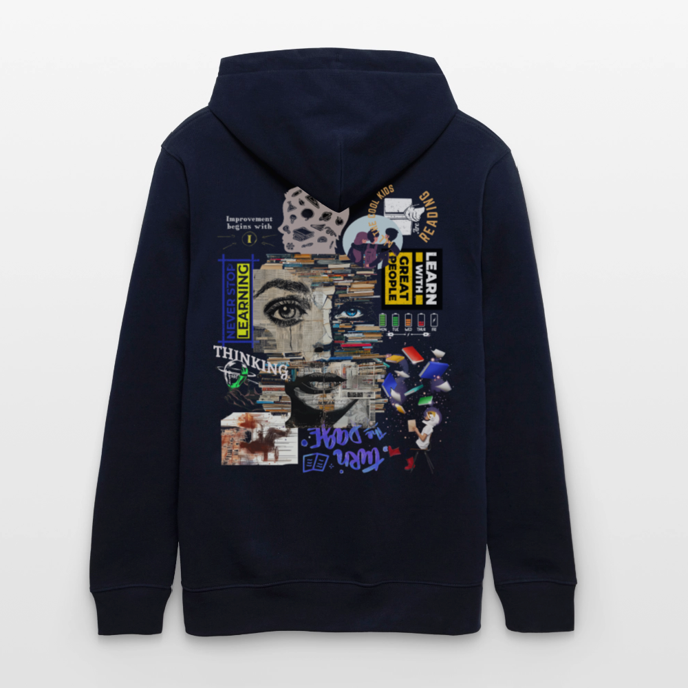 Tianlong, Gesicht, 1st | Cruiser, Unisex Bio-Hoodie - Navy