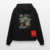 Selenian, Fitness, 1st | Heavyweight Oversized Bio Hoodie, Unisex - SOLID BLACK