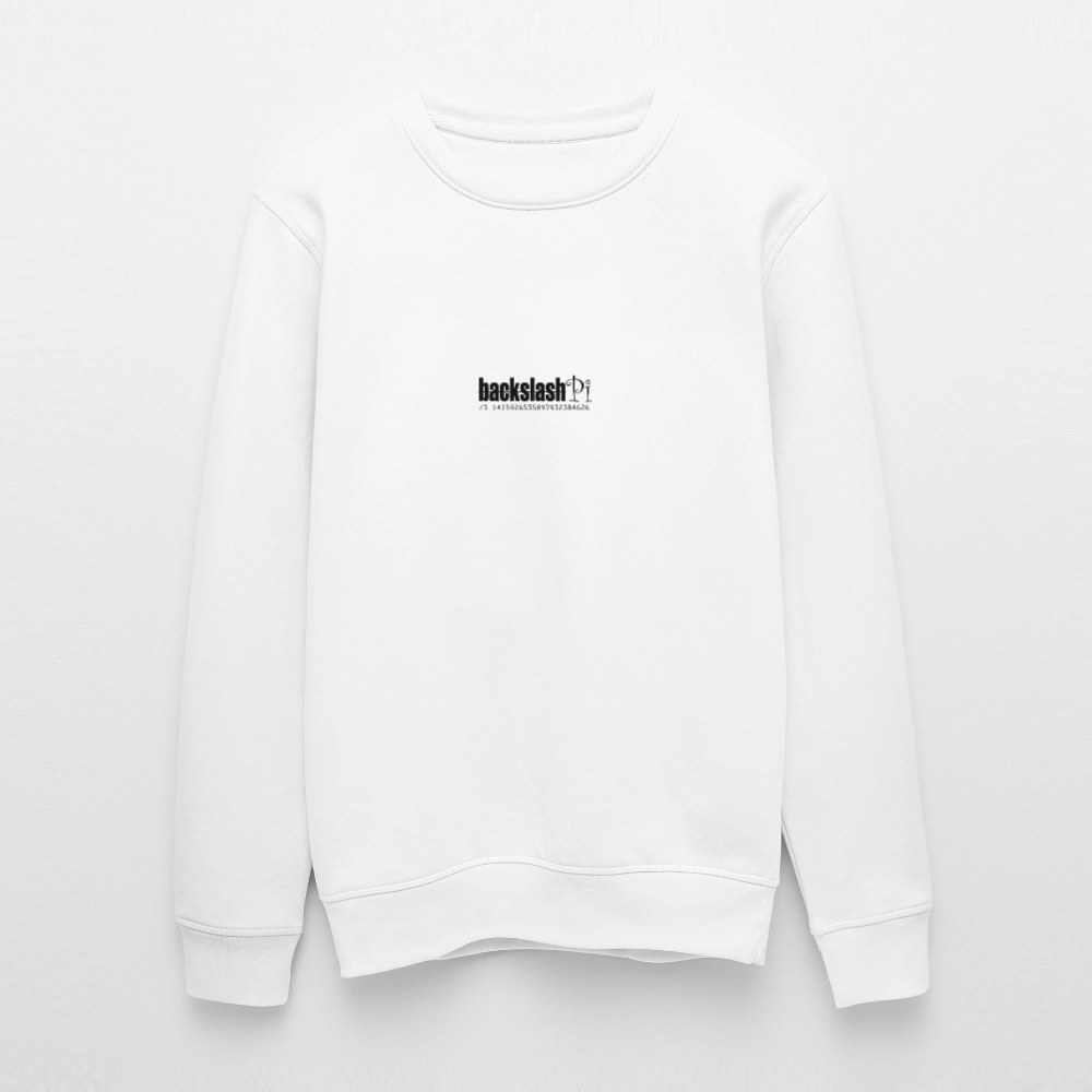 Therondir, Beten, 1st | Roller, Unisex Bio-Sweatshirt - Weiß