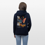 Derdiyok, Schmetterling, 1st | Cruiser, Unisex Bio-Hoodie - Navy