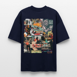 Aurelion2, Office, 1st | Blaster, Oversize Bio T-Shirt, Unisex - Navy
