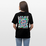Raijin, Kassetten, 1st | Essential, Relaxed Fit Unisex Bio T-Shirt - Schwarz