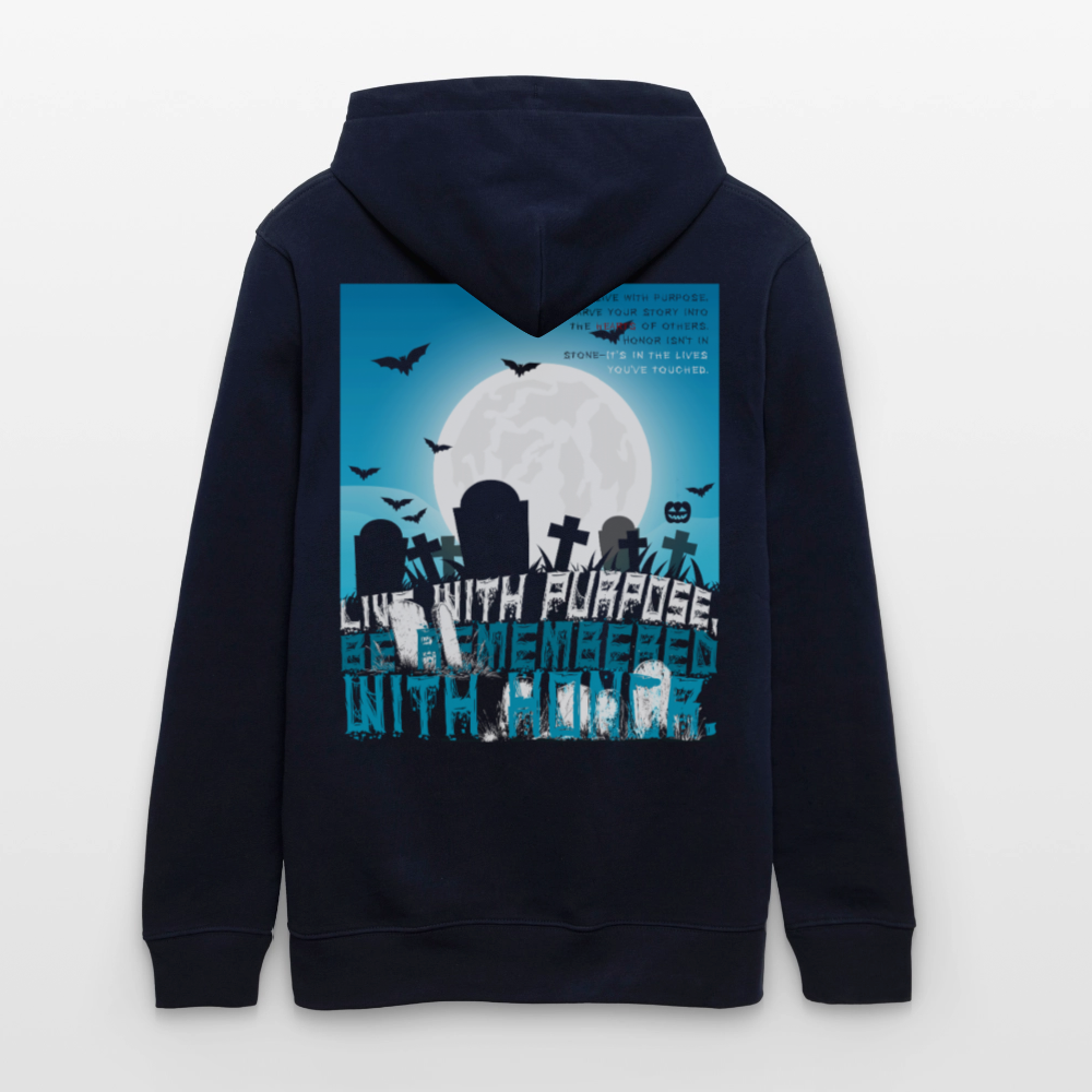 Themisan, Friedhof, 1st | Cruiser, Unisex Bio-Hoodie - Navy