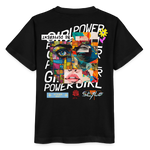 Xizir, Gesicht, 1st | Kinder Bio T-Shirt - Schwarz