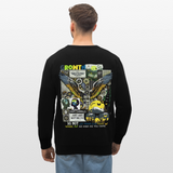 Lugh , Engel, 1st | Roller, Unisex Bio-Sweatshirt - Schwarz