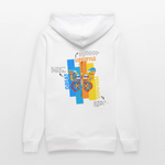 Nebularis, Schmetterling, 1st | Cruiser, Unisex Bio-Hoodie - Weiß
