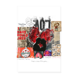 Galevar, Liebe, 1st | Poster 20x30 cm - Weiß