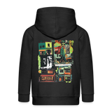 Ganesha, Geschäfte, 1st | Kinder Zip Hoodie - Schwarz