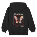 Xurmus, Schmetterling, 1st | Kinder Zip Hoodie - Schwarz