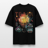 Inari, Glühbirne, 1st | Blaster, Oversize Bio T-Shirt, Unisex - Schwarz