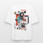 Celestrion, Cyborg, 1st | Blaster, Oversize Bio T-Shirt, Unisex - Weiß