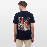 Heraa, Schach, 1st | Essential, Relaxed Fit Unisex Bio T-Shirt - Navy