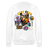 Thorvalis, Bär, 1st | Roller, Unisex Bio-Sweatshirt - Weiß