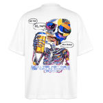 Vorthalos, Skelet, 1st | Blaster, Oversize Bio T-Shirt, Unisex - Weiß