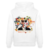 Sylvaris, Gesichter, 1st | Cruiser, Unisex Bio-Hoodie - Weiß