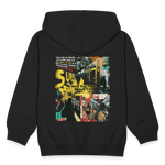Dionyson, U-Bahn, 1st | Kinder Zip Hoodie - Schwarz