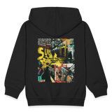 Dionyson, U-Bahn, 1st | Kinder Zip Hoodie - Schwarz