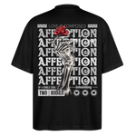 Zeusun, Rose, 1st | Blaster, Oversize Bio T-Shirt, Unisex - Schwarz