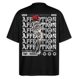 Zeusun, Rose, 1st | Blaster, Oversize Bio T-Shirt, Unisex - Schwarz