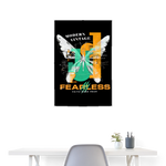 Azazîl, Schmetterling, 1st | Poster 60x90 cm - Weiß