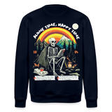 Tethyan, Skelet, 1st | Roller, Unisex Bio-Sweatshirt - Navy