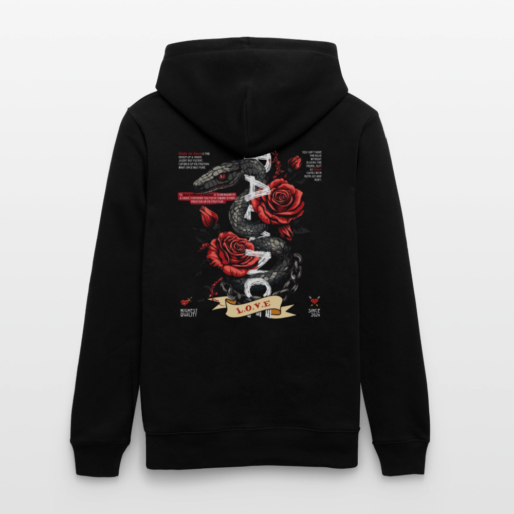 Hephani, Schlange, 1st | Cruiser, Unisex Bio-Hoodie - Schwarz