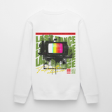 Oblivionis, Fernseher, 1st | Roller, Unisex Bio-Sweatshirt - Weiß