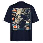 Phoebean, Neptun, 1st | Blaster, Oversize Bio T-Shirt, Unisex - Navy