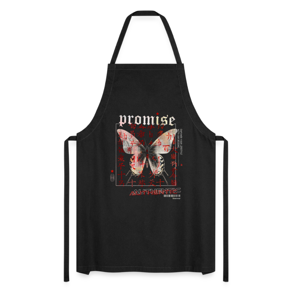Xurmus, Schmetterling, 1st | Kochschürze - Schwarz