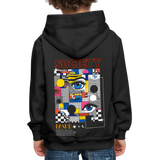 Shennong, Augen, 1st | Kinder Hoodie - Schwarz