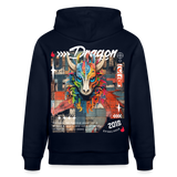 Nezha, Drache, 1st | Cruiser, Unisex Bio-Hoodie - Navy