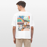 Nyxaris2, Windmühle, 1st | Blaster, Oversize Bio T-Shirt, Unisex - Weiß