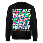 Raijin, Kassetten, 1st | Roller, Unisex Bio-Sweatshirt - Schwarz