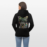 Oceani, Berge, 1st | Cruiser, Unisex Bio-Hoodie - Schwarz
