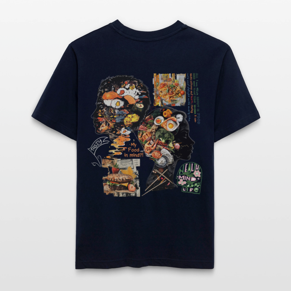 Atalantan, Essen, 1st | Essential, Relaxed Fit Unisex Bio T-Shirt - Navy