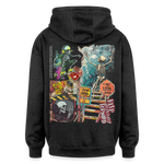 Tangaroa , Skelet, 1st | Freshhood, Oversized Unisex Hoodie - Anthrazit