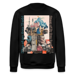 Zephiron, Schloss, 1st | Roller, Unisex Bio-Sweatshirt - Schwarz