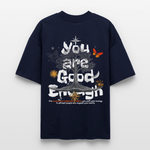 Anubis, Baum, 1st | Blaster, Oversize Bio T-Shirt, Unisex - Navy