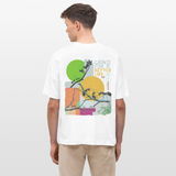 Draganis, Ameisen, 1st | Blaster, Oversize Bio T-Shirt, Unisex - Weiß
