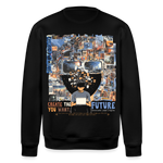 Sakhr, Informatik, 1st | Roller, Unisex Bio-Sweatshirt - Schwarz