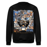 Sakhr, Informatik, 1st | Roller, Unisex Bio-Sweatshirt - Schwarz