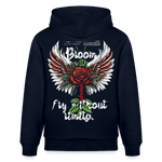 Amaterasu , Engelsflügel, 1st | Cruiser, Unisex Bio-Hoodie - Navy
