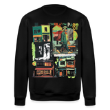 Ganesha, Geschäfte, 1st | Roller, Unisex Bio-Sweatshirt - Schwarz