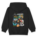 Nüwa, Wandern, 1st | Kinder Zip Hoodie - Schwarz