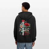 Loreley, Rose, 1st | Freshhood, Oversized Unisex Hoodie - Anthrazit