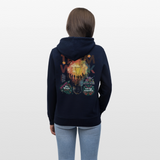 Inari, Glühbirne, 1st | Cruiser, Unisex Bio-Hoodie - Navy