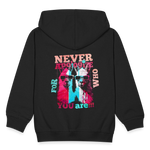 Tenjin, Alpaka, 1st | Kinder Zip Hoodie - Schwarz