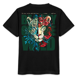Irise, Leopard, 1st | Kinder Bio T-Shirt - Schwarz