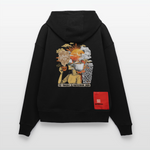 Artema, Kaffee, 1st | Heavyweight Oversized Bio Hoodie, Unisex - SOLID BLACK