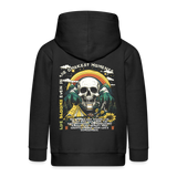 Panian, Berge, 1st | Kinder Zip Hoodie - Schwarz